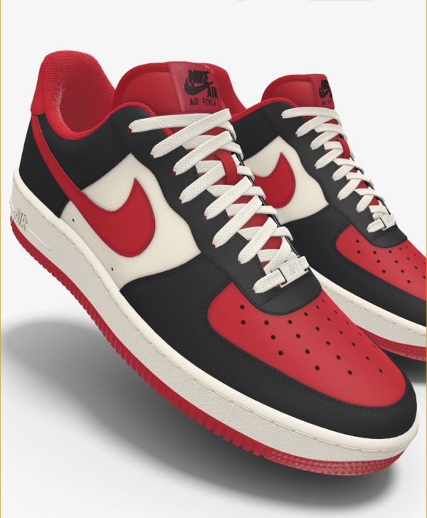 NIKE AIR FORCE 1 LOW BY YOU X HKR DESIGNED V7.10