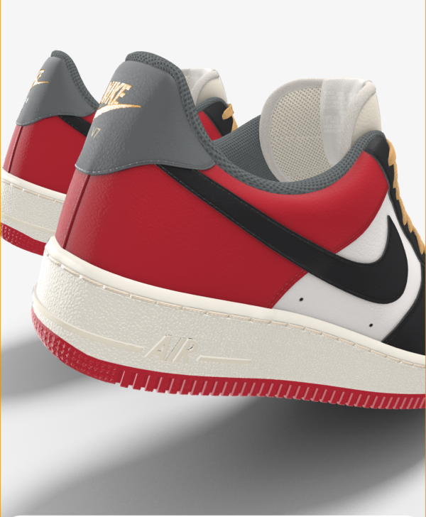 NIKE AIR FORCE 1 LOW BY YOU X HKR DESIGNED V7.13