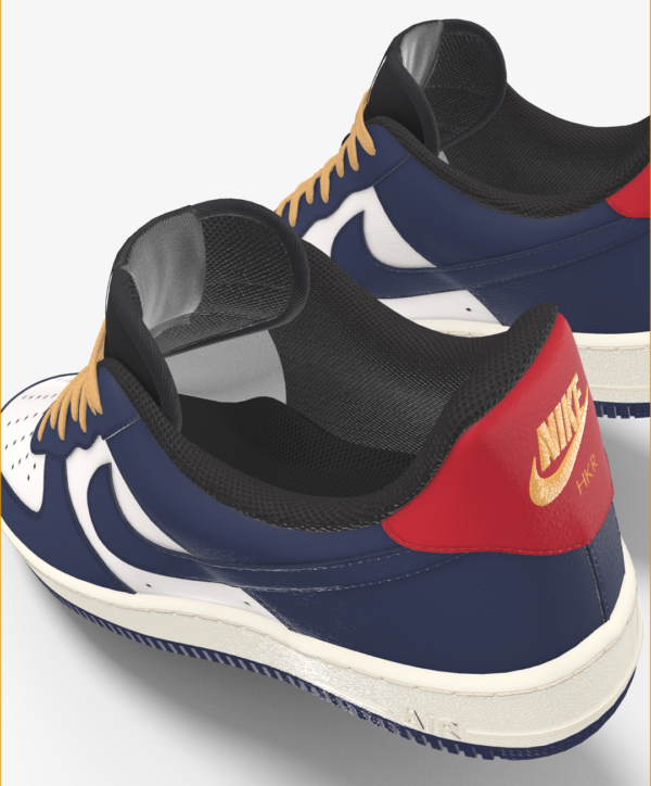 NIKE AIR FORCE 1 LOW BY YOU X HKR DESIGNED V7.14