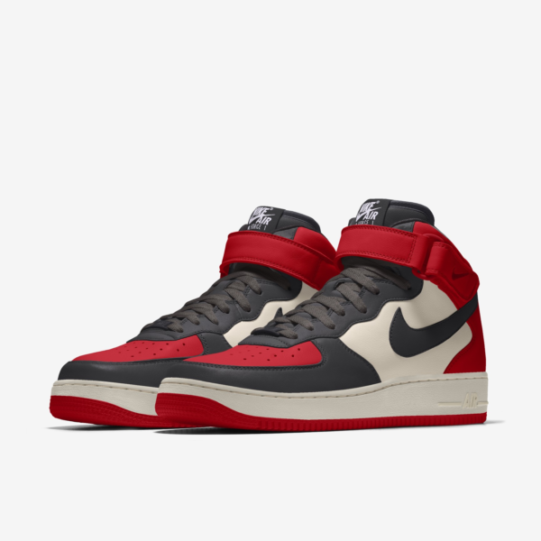 NIKE AIR FORCE 1 MID BY YOU X HKR DESIGNED V12.12
