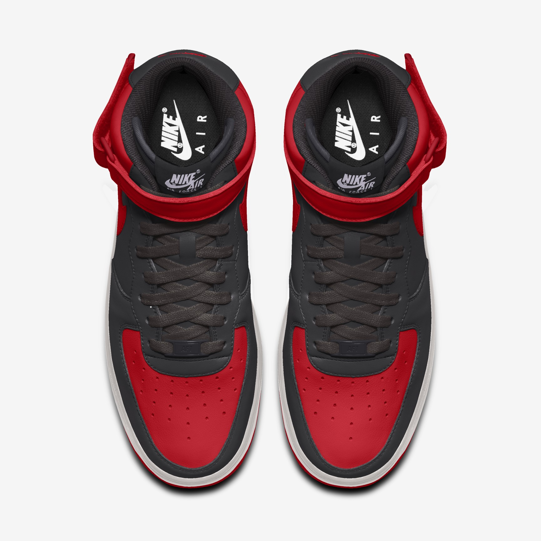 NIKE AIR FORCE 1 MID BY YOU X HKR DESIGNED V12.7 ⋆ Hypekickrelease