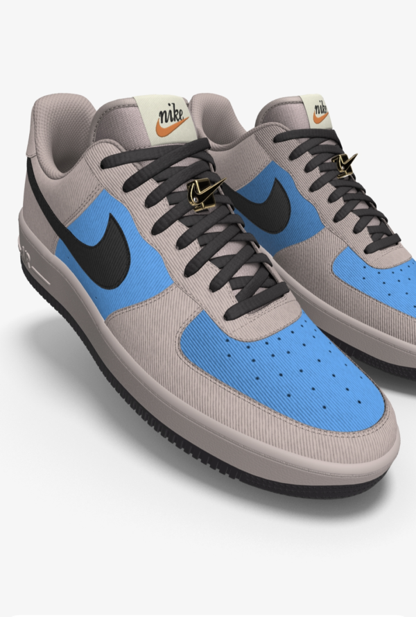 NIKE AIR FORCE 1 LOW UNLOCKED BY YOU X HKR DESIGNED V15.12